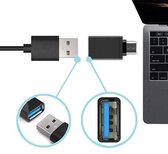 USB C - USB A Converter - USB 3.0 A Mannelijk - Zilver