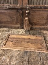 dienblad van oud recycel hout 57L 28B M.