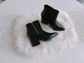Shoekueen Dames Enkellaarzen - Zwart - Maat 42