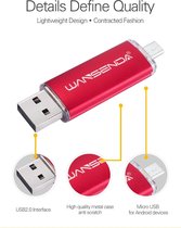 Multifunctionele USB OTG Flash Drive 16 GB - Micro-Usb en Flashgeheugen Usb 2.0