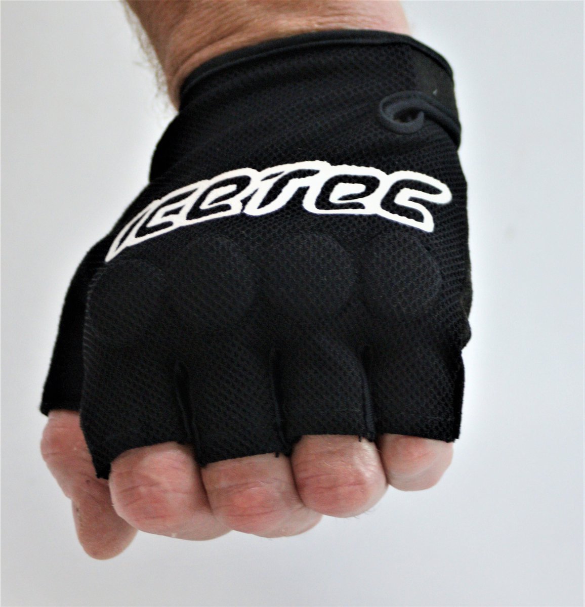 Icetec | Skate/ Skeeler handschoenen - S - klittenbandsluiting - Zwart