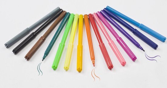 Viltstiften 30 stuks - Tekenen & Kleuren - Stiften - Kids Creative