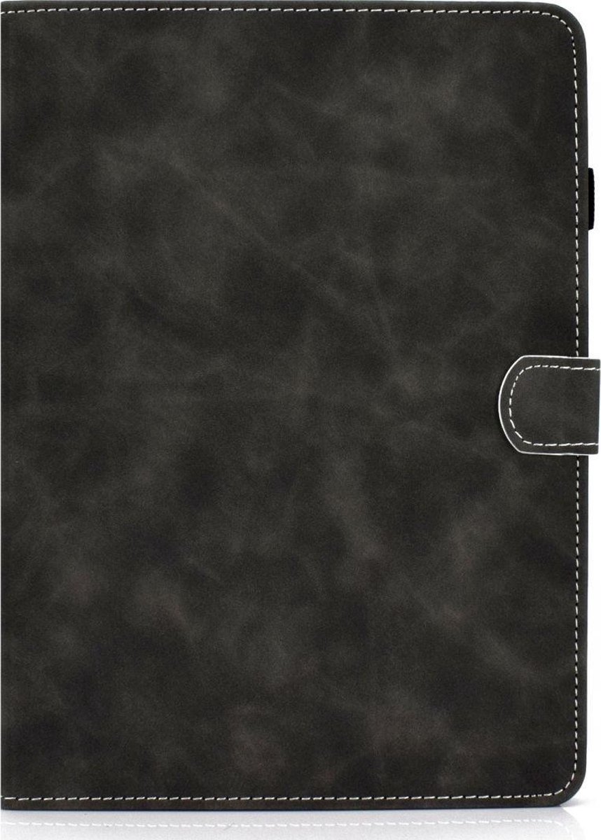 Mobigear Tablethoes geschikt voor Apple iPad Air 4 (2020) Hoes | Mobigear Folio Bookcase + Stylus Houder - Zwart