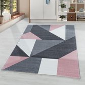 - Vloerkleed - Roze - 80 x 250