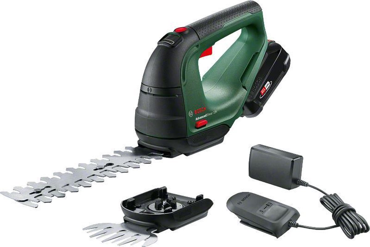 Bosch AdvancedShear 18V-10 accu buxus- en grasschaar - Incl