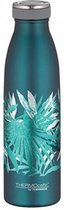 Thermos TC drinkfles - 0,5 liter - Lagoon blauw palms