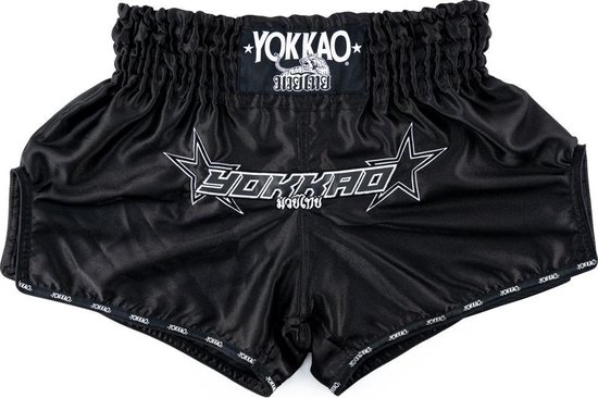 Yokkao Institution Carbonfit Shorts - Satijnmix - Zwart - maat S