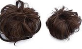 2X Hairbun Crunchie HaarstukHaarknot Updo Messybun GOLDEN BROWN