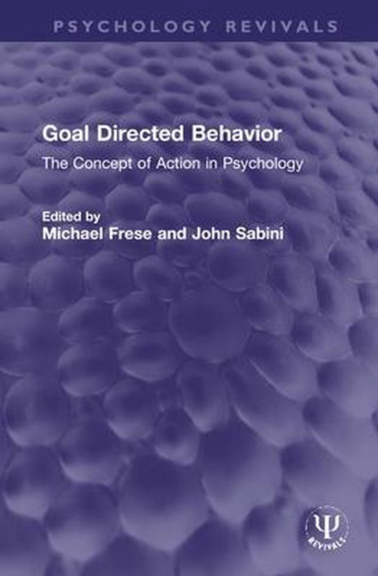 Goal Directed Behavior 9780367713980 Boeken