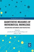 Routledge Research in Education- Quantitative Measures of Mathematical Knowledge