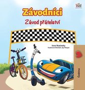 Czech Bedtime Collection-The Wheels The Friendship Race (Czech Book for Kids)