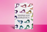 Kaart - You Are My Number One - Liefde - Sneaker - Verjaardag - Vriend - Vriendin - Air Jordan