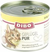 Dibo Kat Pur Gevogelte 200gr - 6 stuks