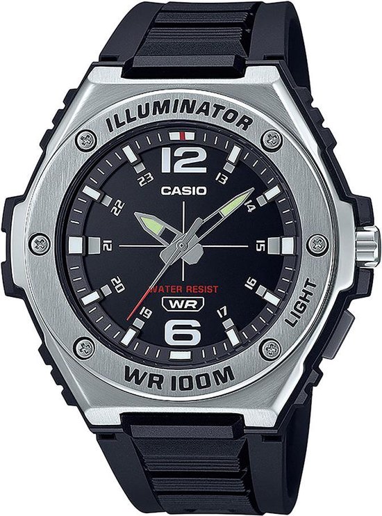 Casio Collection MWA-100H-1AVEF Herenhorloge 50,6 mm - Zwart