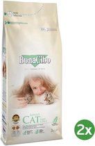 Bonacibo Cat Lam & Rijst - Kattenvoer  2 x 2 kg