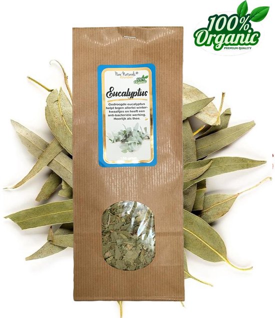 Gedroogde eucalyptus thee kruiden - 150 Pure Naturals | bol.com