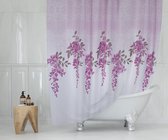Zethome - Douchegordijn - Badkamer Gordijn - Shower Curtain - Waterdicht - 2x120X200 - 240 Cm - Dubbele  Stuk - Sneldrogend en Anti Schimmel -Wasbaar en Duurzaam - 7359