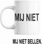 Kimano Mok met Tekst - Mij Niet Bellen - 330 ml