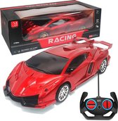 Jotechs - RC Auto - Race Speelgoedauto Rood - RC Auto - Geschikt Voor Kinderen Vanaf 3 Jaar - Nieuw Model 2023