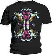 Dr. Who Heren Tshirt -2XL- Mirrored Trip Zwart