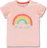 Lemon Beret t-shirt meisjes - oranje - 148010 - maat 128/134