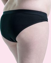 Cheeky Wipes Menstruatie ondergoed - Feeling Sporty - Slip - Maat 46-48 - Zwart