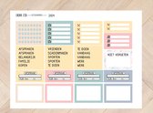 Planner stickers 2104 voor Mascha Planner