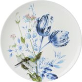 Heinen Delfts Blauw| Wandbord Libelle | Ø 26,5 cm