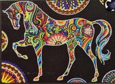 Diamond painting 'Glow in the Dark' 25x35 | paard | NIEUW | Glow in the dark