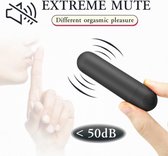 Vibrator met afstandsbediening 10 Frequenties Zwart/Roze- Krachtige Bullet- G-Spot Clitoris Stimulator