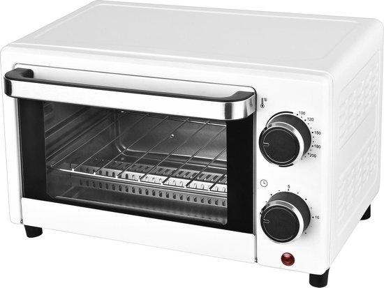 Krachtcel Lagere school verfrommeld Multi Oven, Mini Oven, Wit, 1050 Watt | bol.com