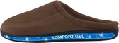 Happy Shoes Comfort gel pantoffels bruin maat 39/40