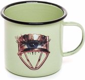 2ST BEKER creatieve kunst - ToiletPaper Eye Mug - The Eye - Seletti emaille