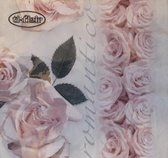 Ti-flair - servetten - 33 x 33 - lunchservetten - Vintage rose