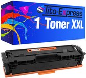Tito-Express HP CF540A- CF543A 1x toner cartridge alternatief voor HP CF540A- CF543A LaserJet Pro MFP M 254 DNW DW NW 280 NW 281 FDN 281 FDW