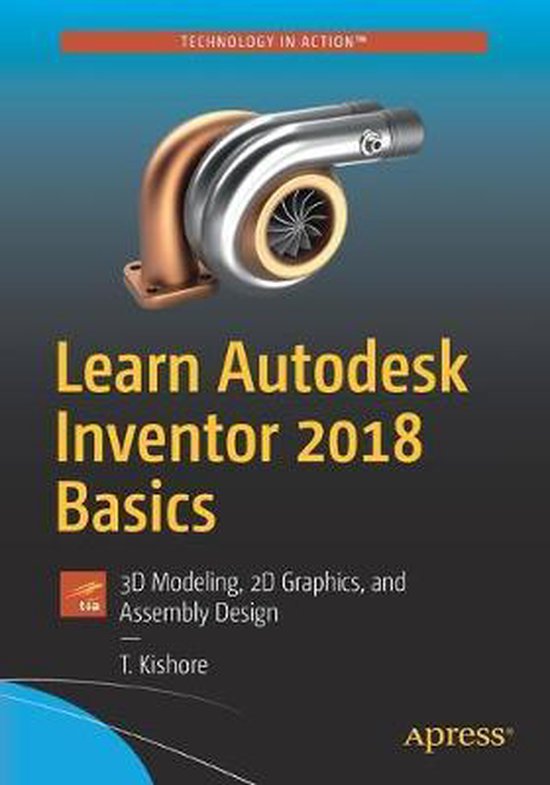 Learn Autodesk Inventor 2018 Basics - cover