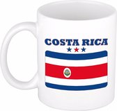 Beker / mok met de Costa Ricaanse vlag - 300 ml keramiek - Costa