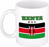 Beker / mok met de Keniaanse vlag - 300 ml keramiek - Kenia