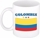 Beker / mok met de Colombiaanse vlag - 300 ml keramiek - Colombia