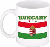 Beker / mok met de Hongaarse vlag - 300 ml keramiek - Hongarije
