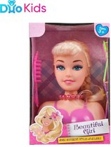 Duo Kids 'Beautifull Girl' - Styling Barbie pop met Kam - Haarstylist meisjes - Princess speelgoed
