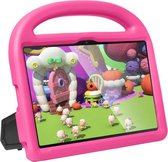 Mobigear Tablethoes geschikt voor Samsung Galaxy Tab A7 (2020) Kinder Tablethoes met Handvat | Mobigear Buddy - Roze
