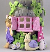 Sugar Buttons - Enchanted Window & Flowers Mould