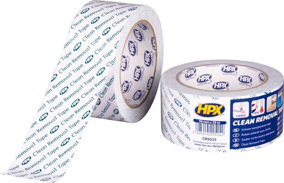 Kelfort Stucloper tape schoonverwijderbaar 50mm x 33 meter