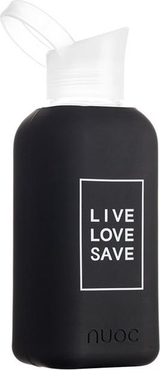Nuoc Live Love, Save drinkfles Black
