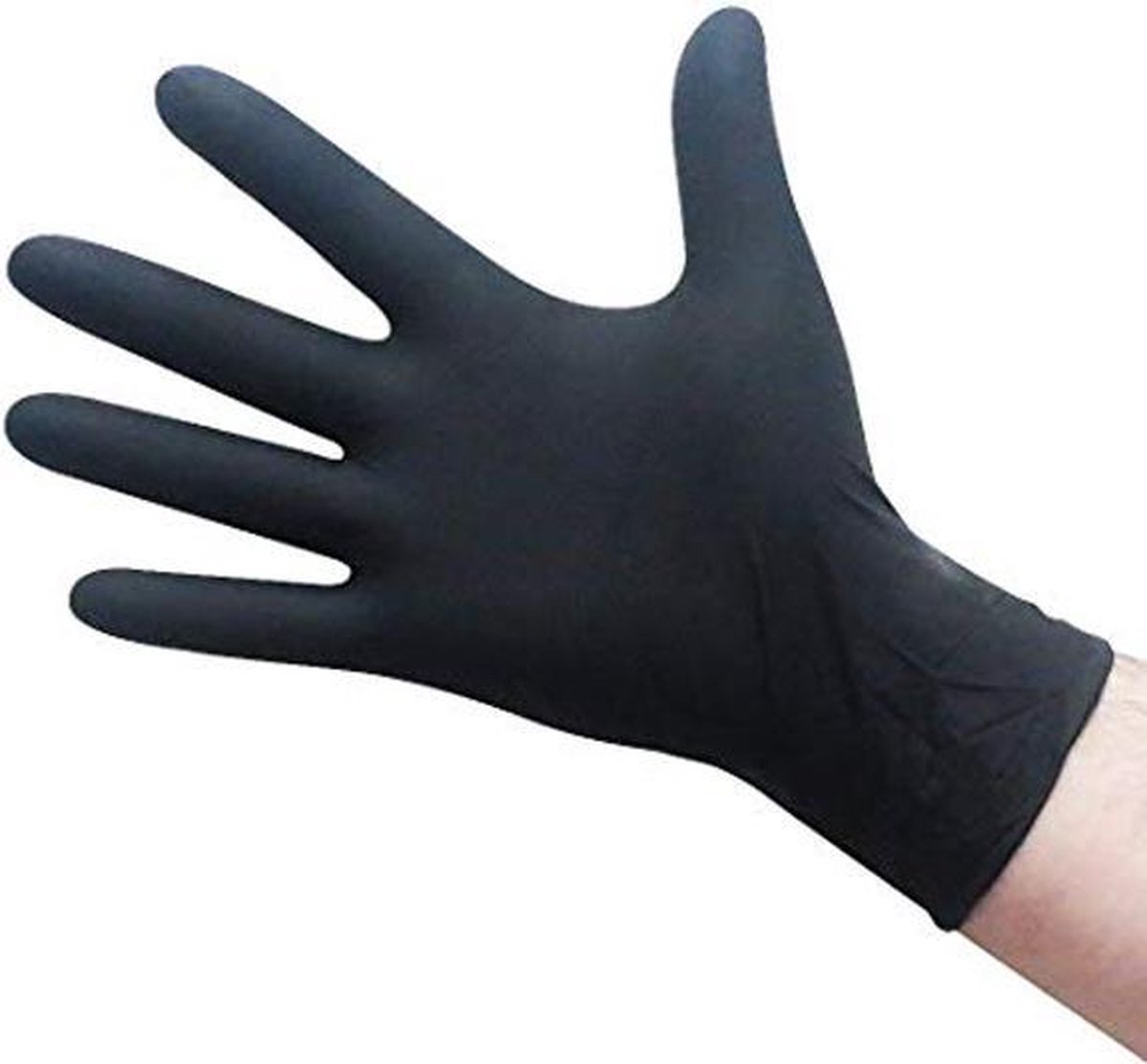 Nitril handschoenen Xtretch wegwerphandschoenen violet blauw Maat M 100 stuks doosje