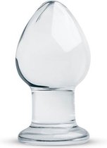 Glazen Buttplug No. 26 - Dildo - Buttpluggen - Transparant - Discreet verpakt en bezorgd