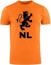 Oranje leeuw Heren t-shirt | voetbal | Nederlands Elftal | EK | WK | grappig | cadeau | Oranje