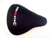 Velo Zadeldek Tour Heren Met Gel Zwart