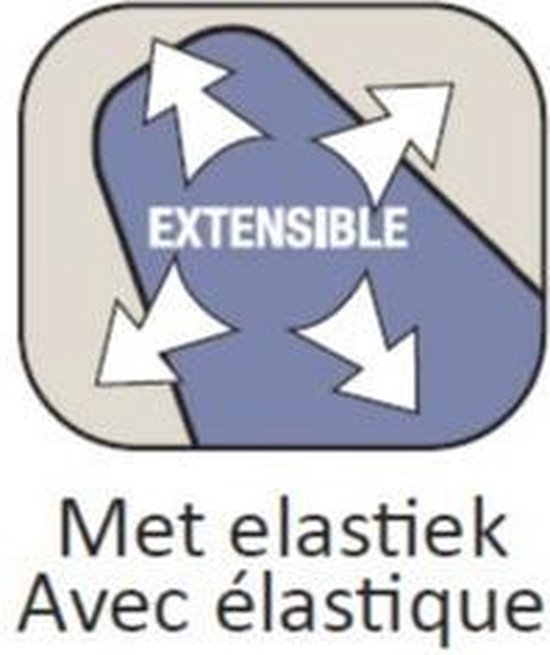 Bluvardi Strijkplankovertrek-ELASTIEK- XXL -150x58 cm-Fiesta | bol.com